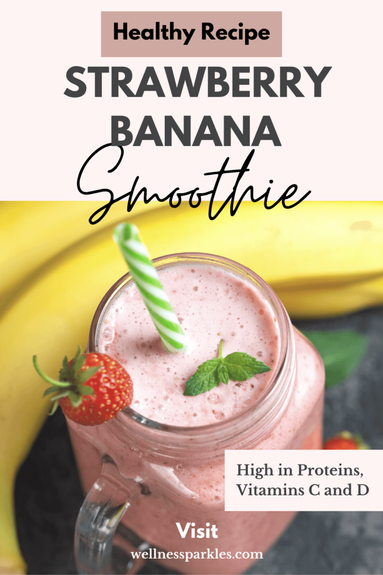 How To Make Banana Strawberry Smoothie For Weight Loss