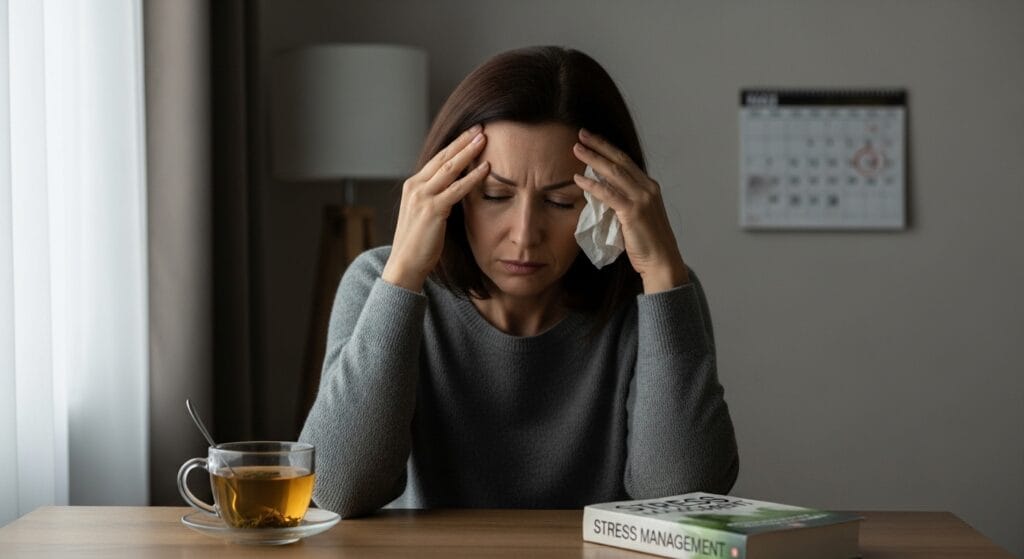 Can stress alone cause low progesterone